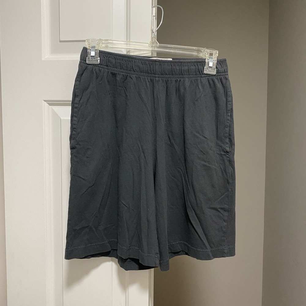 Casual Cotton Lounge Shorts Black
